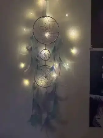 Handicrafts Feather Dream Catcher – Small Decorative Hanging ( default, Standard )