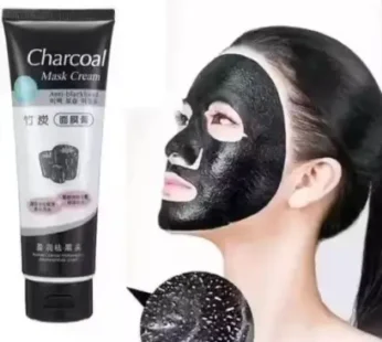 Charcoal Peel-Off Mask for Face – Bamboo Flavour, 100g Pack