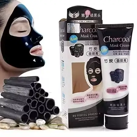 Charcoal Peel-Off Mask for Face | Bamboo Flavour | 100g Pack ( default, Standard )