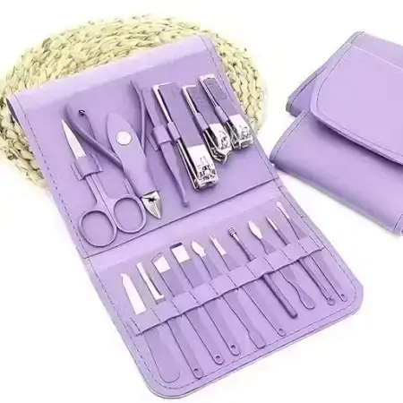 16-in-1 Manicure Kit – Stainless Steel Grooming Set ( default, Standard )