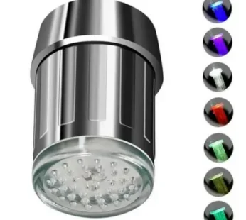 Multi-Color Changing LED Faucet Light for Bathroom & Kitchen Sink