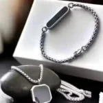 Copper-Plated Alloy Bracelet with Artificial Beads – Free Size, Pack of 2 for Women & Girls ( default, Standard )