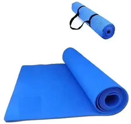 4MM YOGA MAT ENVIRONMENT FRIENDLY, EASY TO CARRY WITH CARRY STRAP ( default, OS )