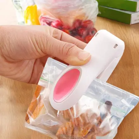 Handheld Mini Plastic Heat Sealing Machine Airtight Bag Sealer ( multicolor, Standard ).