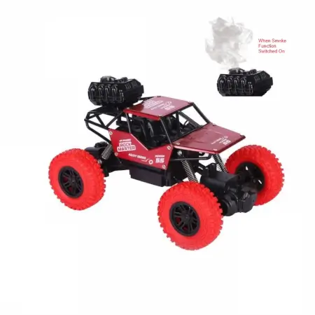 Adventure Awaits! Unleash Thrills with this Powerful 4x2 RC Monster Truck Toy – Race, Climb, Explore, Independent Suspension & Dynamic Smoke/Mist for Boys & Girls ( default, 1 )