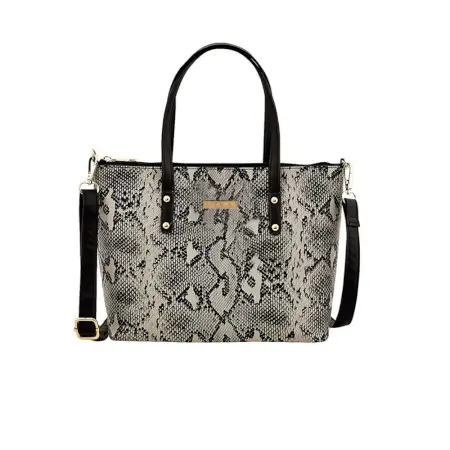 Stylish Handbag For Women & Girls (Tote) Made With Vegan Leather ( black, Standard )