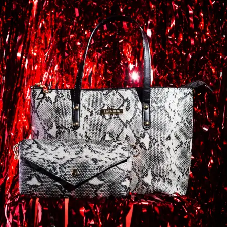 Stylish Handbag For Women & Girls (Tote) Made With Vegan Leather ( black, Standard )