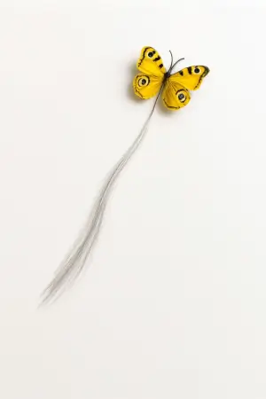 LED Butterfly Hair Braid Clip – Light-Up Party Hair Accessory.