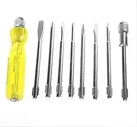 8-Piece Blue Screwdriver Set ( default, Standard )
