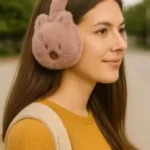 Stylish Earmuffs for Kids and Girls (Dark Pink) ( pink, OS )