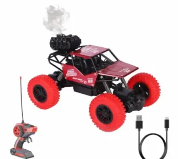 Adventure Awaits! 4×2 RC Monster Truck Toy for Boys & Girls – Off-Road Car with Smoke, Suspension & Rechargeable Battery