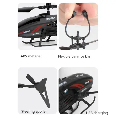 Remote Control Helicopter for Kids USB Rechargeable with Sensor & Auto Take-Off (Pack of 1) ( default, Standard ).